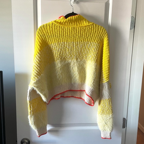 NEW FREE PEOPLE / SUN BRITE TURTLENECK SWEATER - Picture 5 of 5